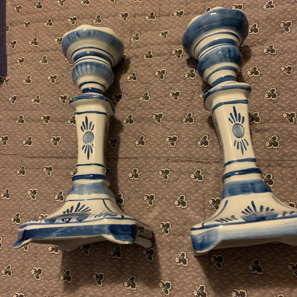Two candle sticks